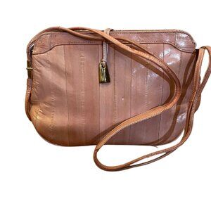 Vintage Eel Skin Shoulder Bag